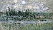 Claude Monet View of Vetheuil sur Seine USA oil painting artist